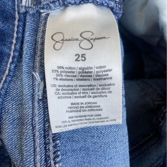 Jessica Simpson Forever Rolled Cuff Denim Shorts - Picture 4 of 5